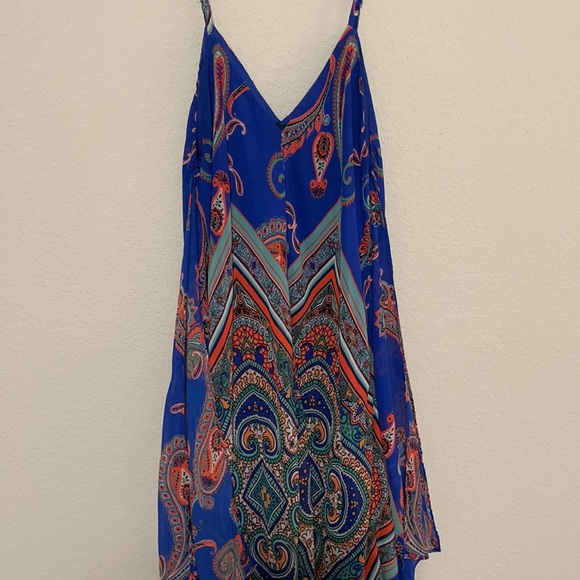 Bright Pattern Maxi Dress - Picture 2 of 3